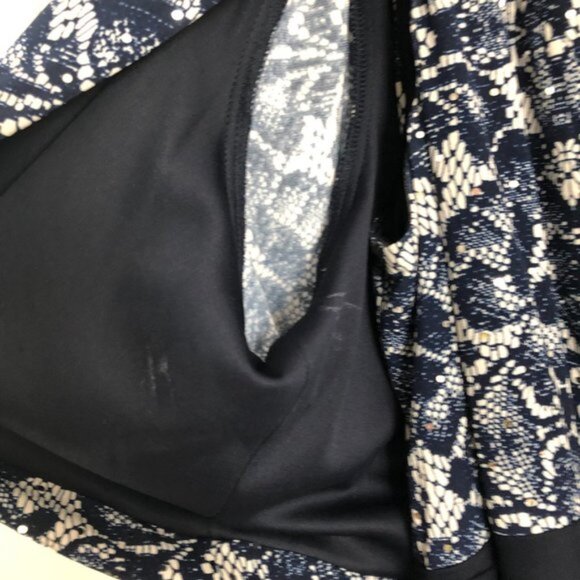 Jessica Howard Navy Formal Mother of the Bride Maxi Dress & Jacket - Picture 6 of 10